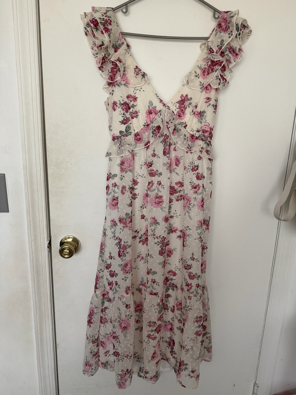 Trixxi Long Floral Dress